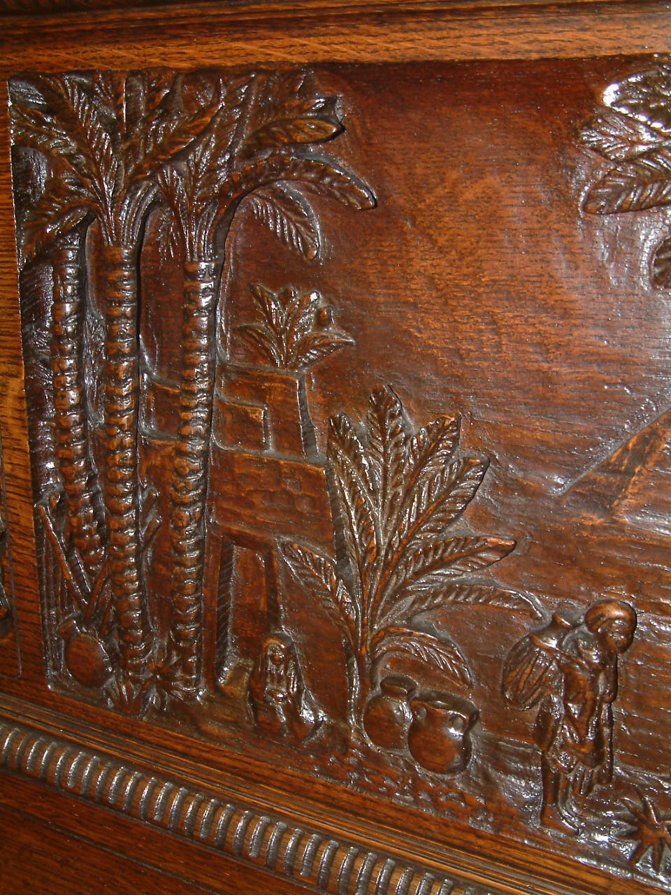 Massive Highly Carved R J Horner Buffet - Image 3