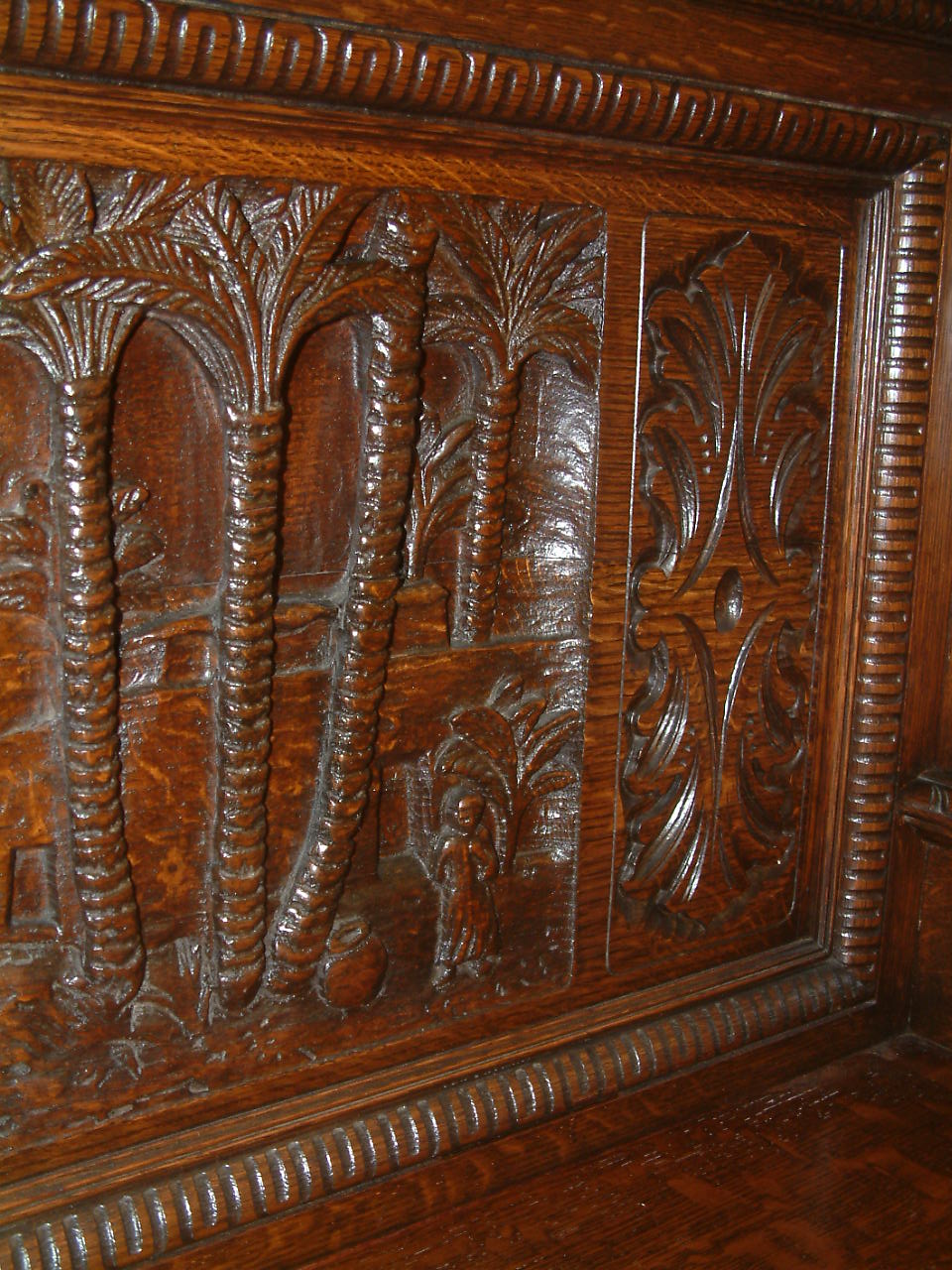 Massive Highly Carved R J Horner Buffet - Image 5