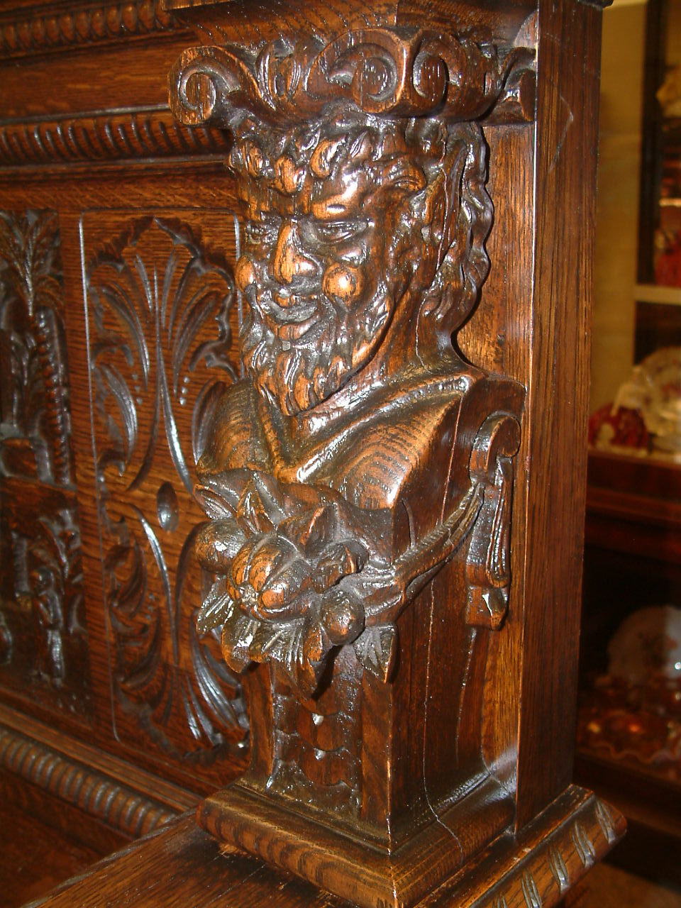 Massive Highly Carved R J Horner Buffet - Image 6