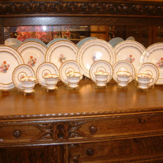 Tresseman & Vogt Limoges China Service for 6