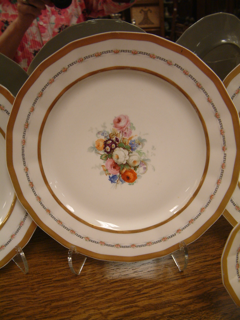 Tresseman & Vogt Limoges China Service for 6 - Image 6