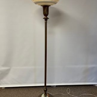 Torchiere Brass Base Torchiere Lamp SOLD