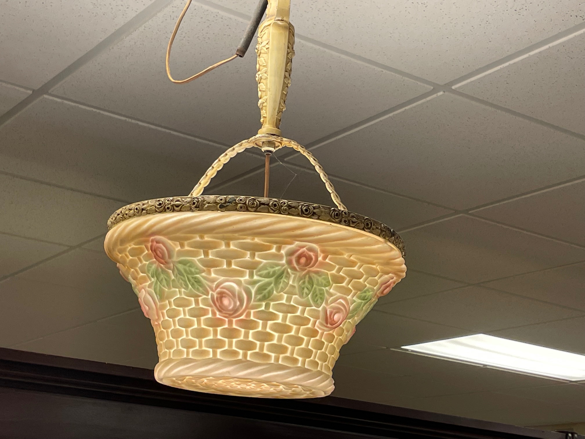 Hanging Basket Lamp