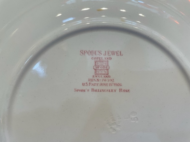 Copeland Spode, Spode's Jewel Billingsley Rose SOLD - Image 4