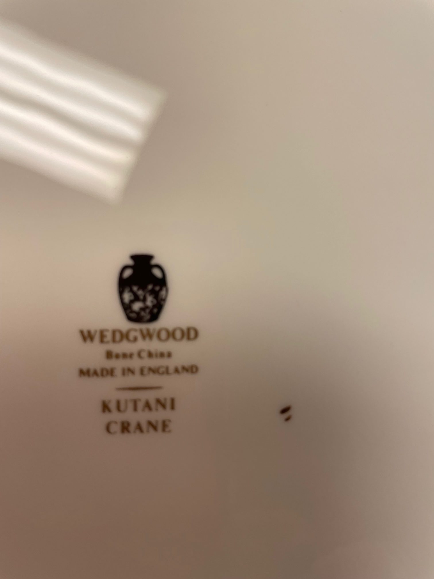 Wedgwood Kutani Crane Fine China SOLD - Image 5