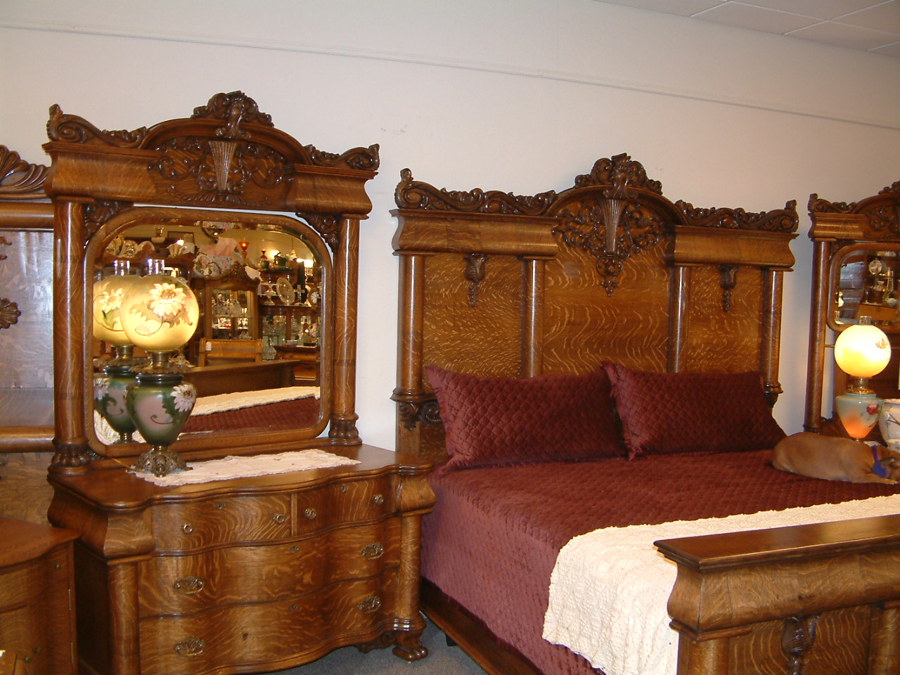Oak Karges Bedroom Set SOLD - Image 6