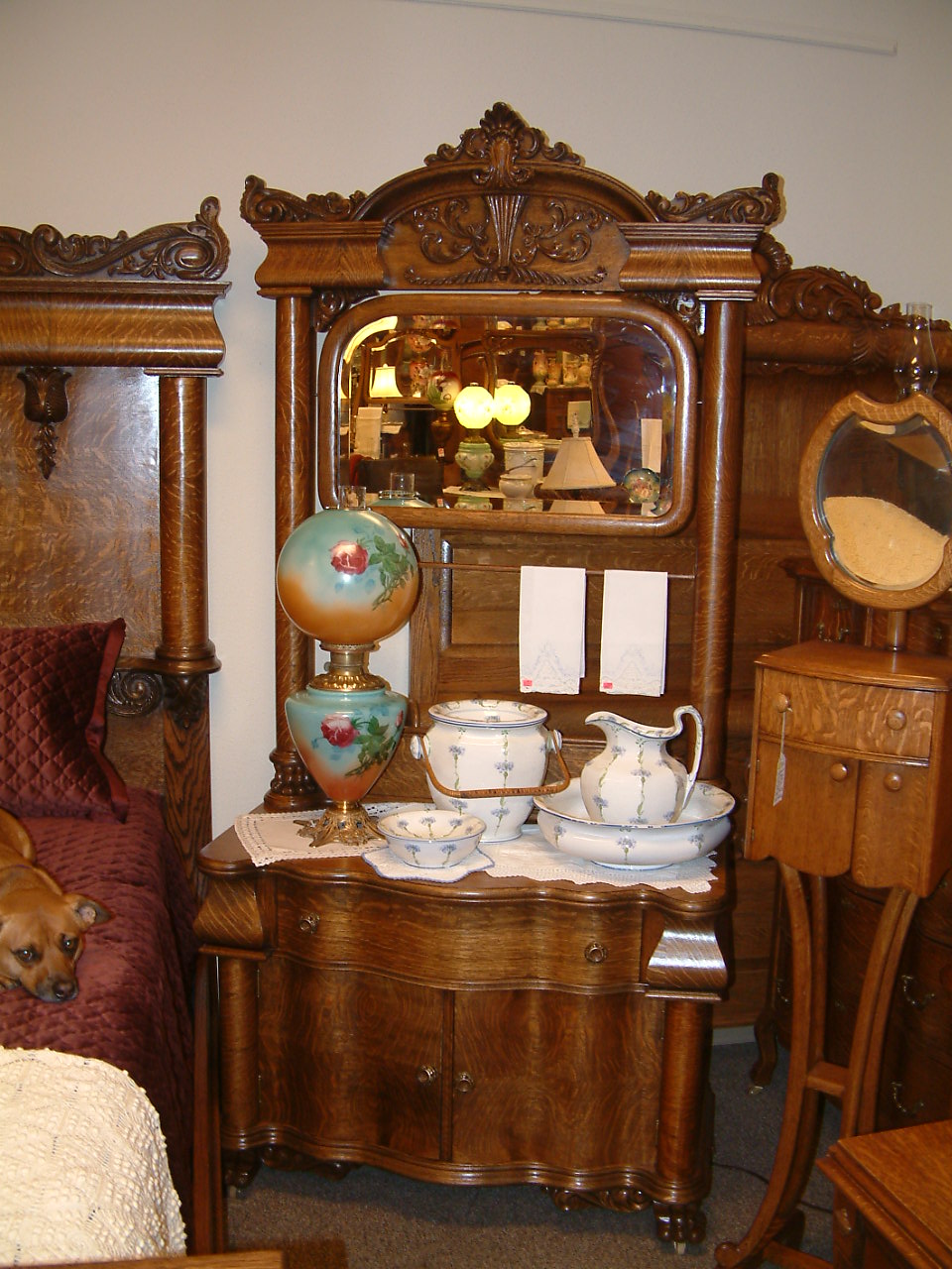 Oak Karges Bedroom Set SOLD - Image 8