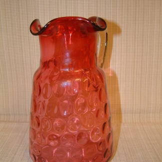 Cranberry Coinspot Pitcher