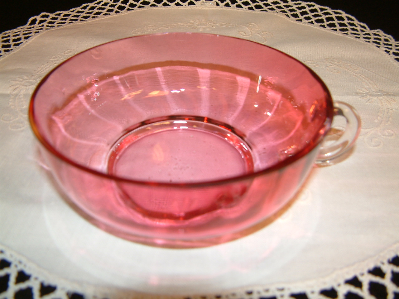 Cranberry Finger Bowl
