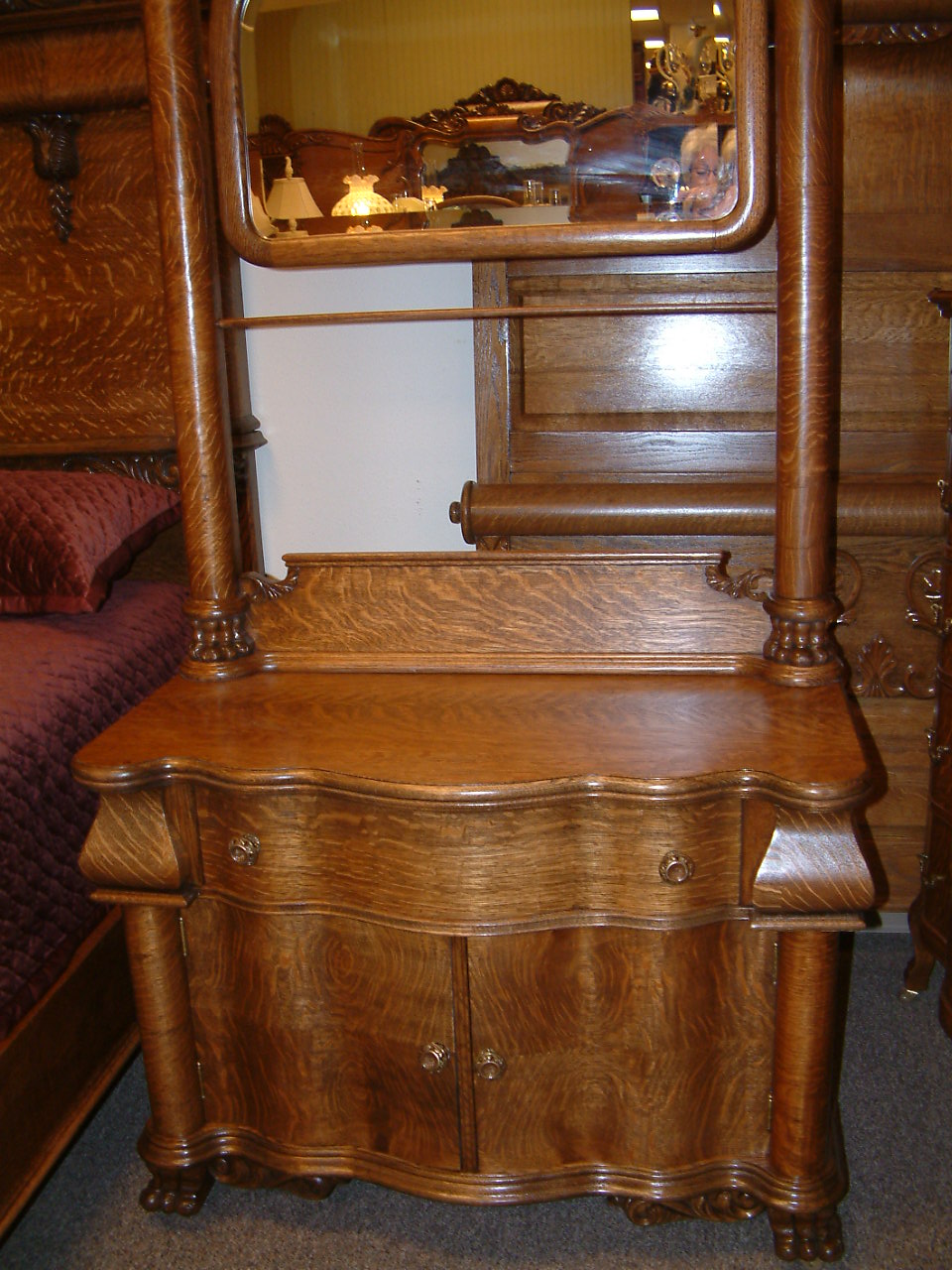 Oak Karges Bedroom Set SOLD - Image 20