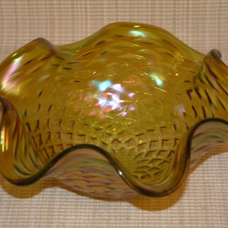 Bohemian Art Glass Bowl