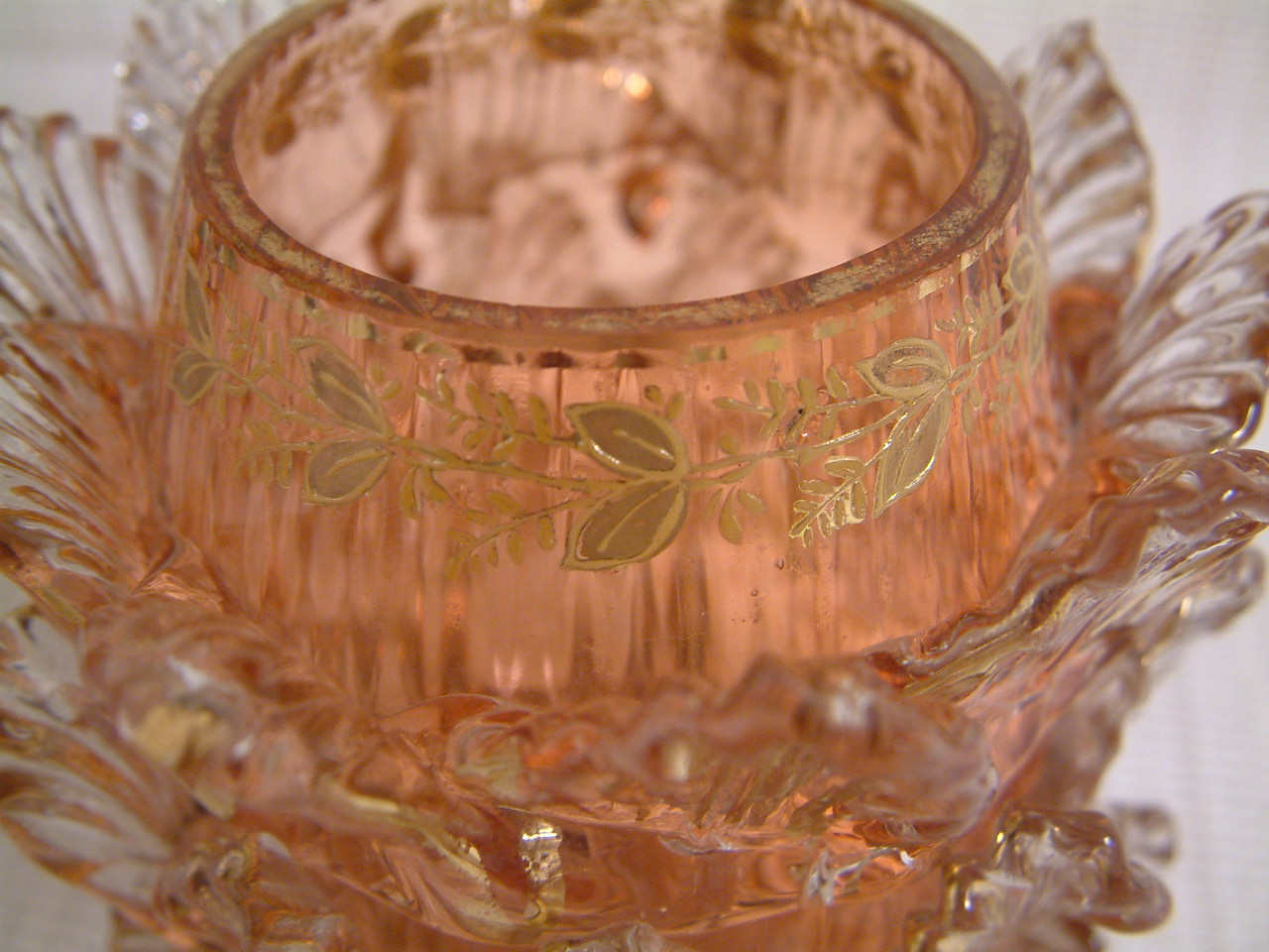 Cranberry Stevens & Williams Rose Bowl - Image 10