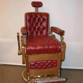 Koken Quartersawn Oak Barber Chair  SOLD