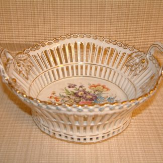 Royal Berlin KPM Reticulated Oval Basket