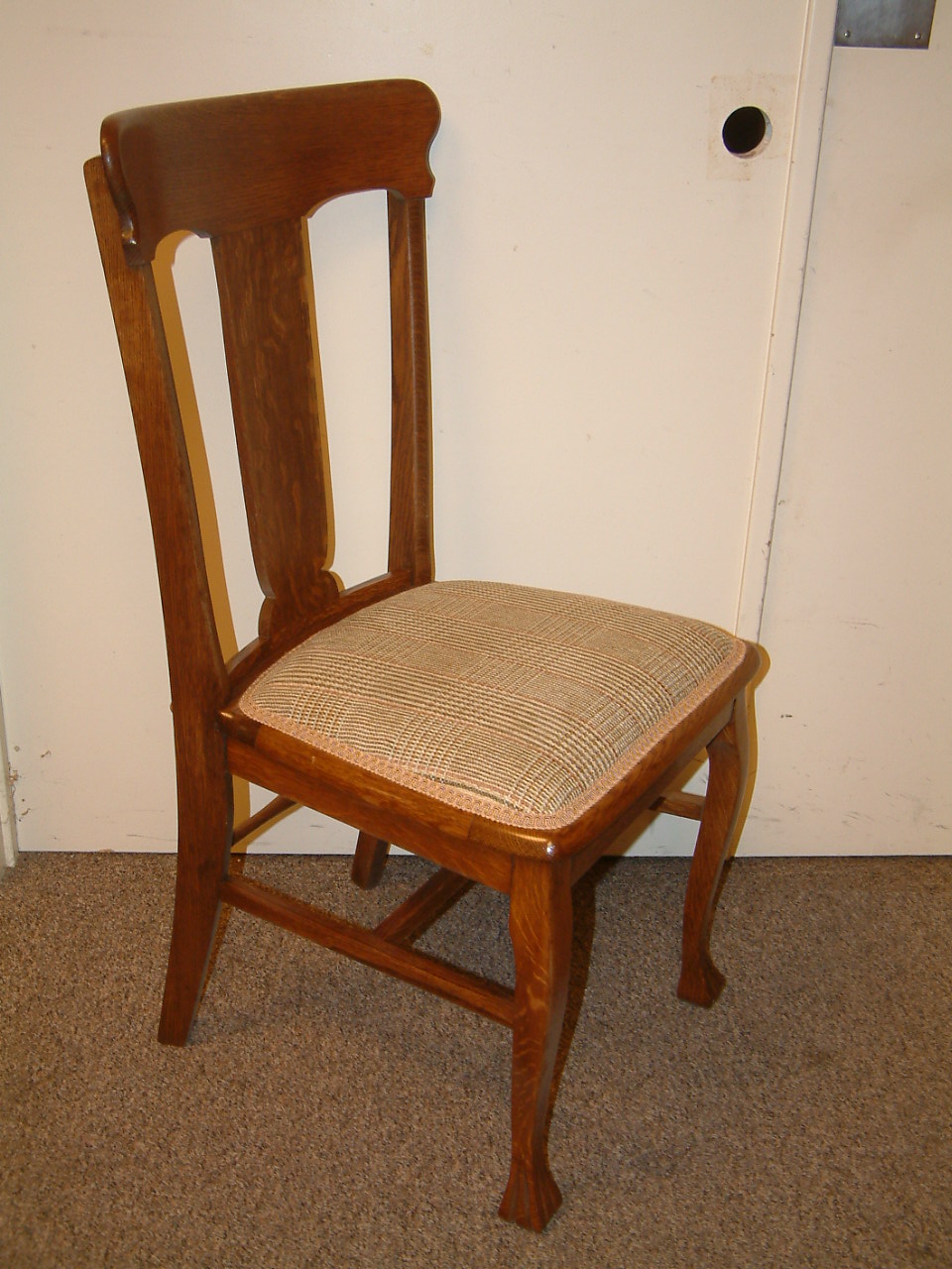 Oak Dining Chairs Set of 4 - Image 4