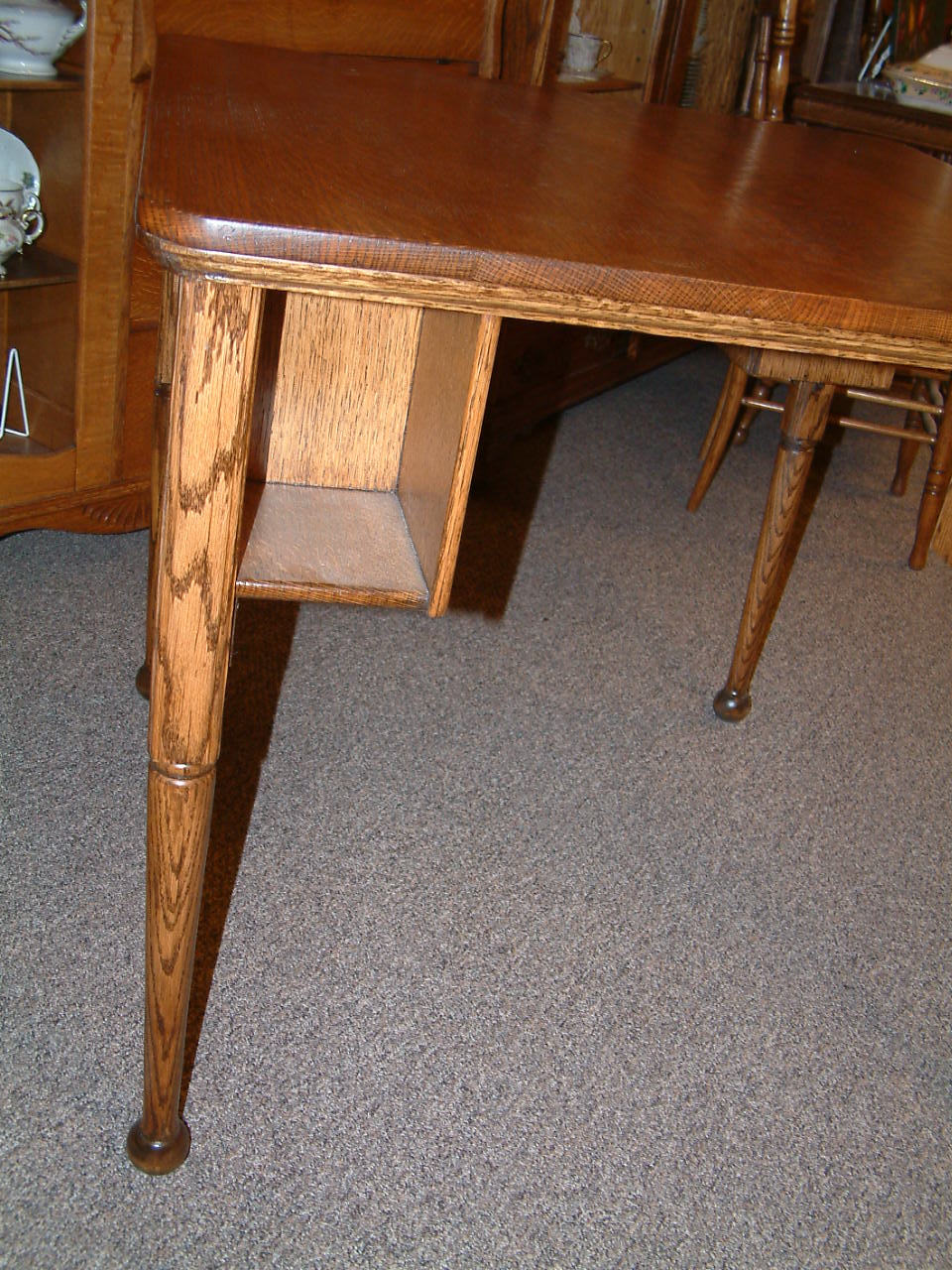 Oak Game / Poker Table SOLD - Image 4