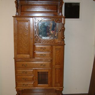 Quartersawn Oak Ransom & Randolph Dental Cabinet SOLD