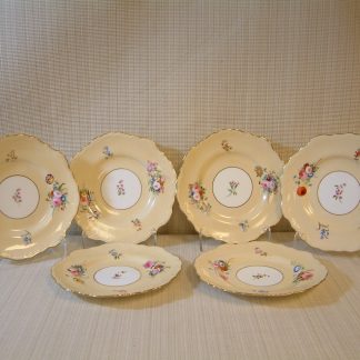 Copeland and Garrett Set of 6 Salad Plates 9 1/2" diameter SALE PRICED