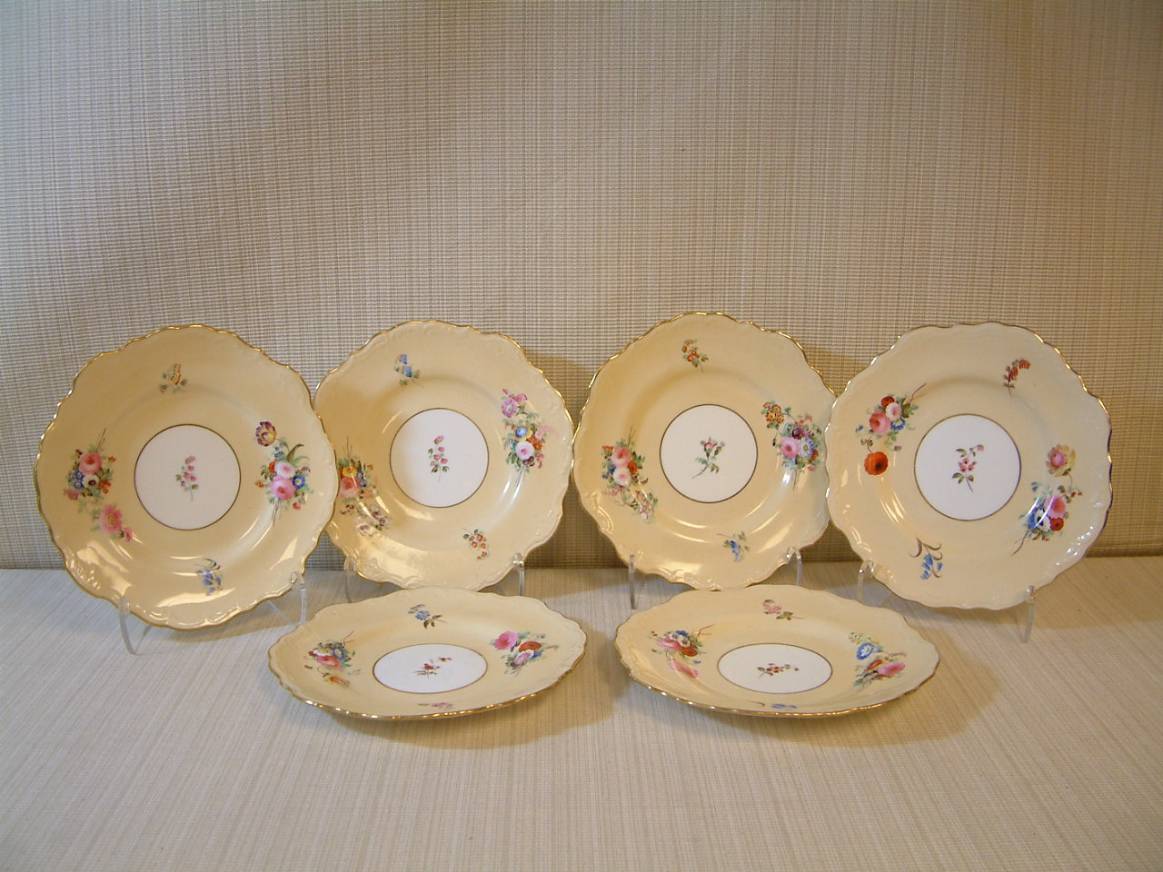 Copeland and Garrett Set of 6 Salad Plates 9 1/2" diameter SALE PRICED
