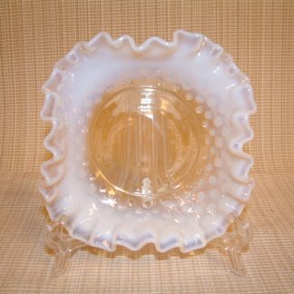 Fenton French Opalescent Hobnail Bon Bon