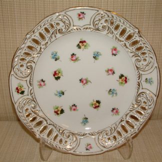 Dresden Reticulated Edge Cabinet Plate