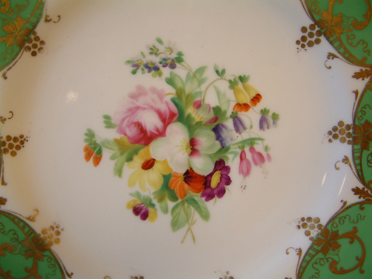 Pair Sevres Style Hand Painted Cabinet Plates - Image 10