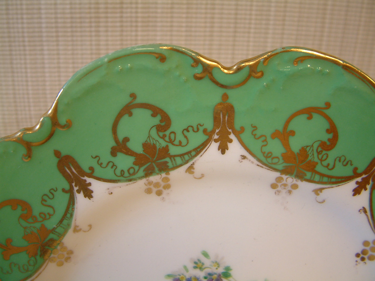Pair Sevres Style Hand Painted Cabinet Plates - Image 11
