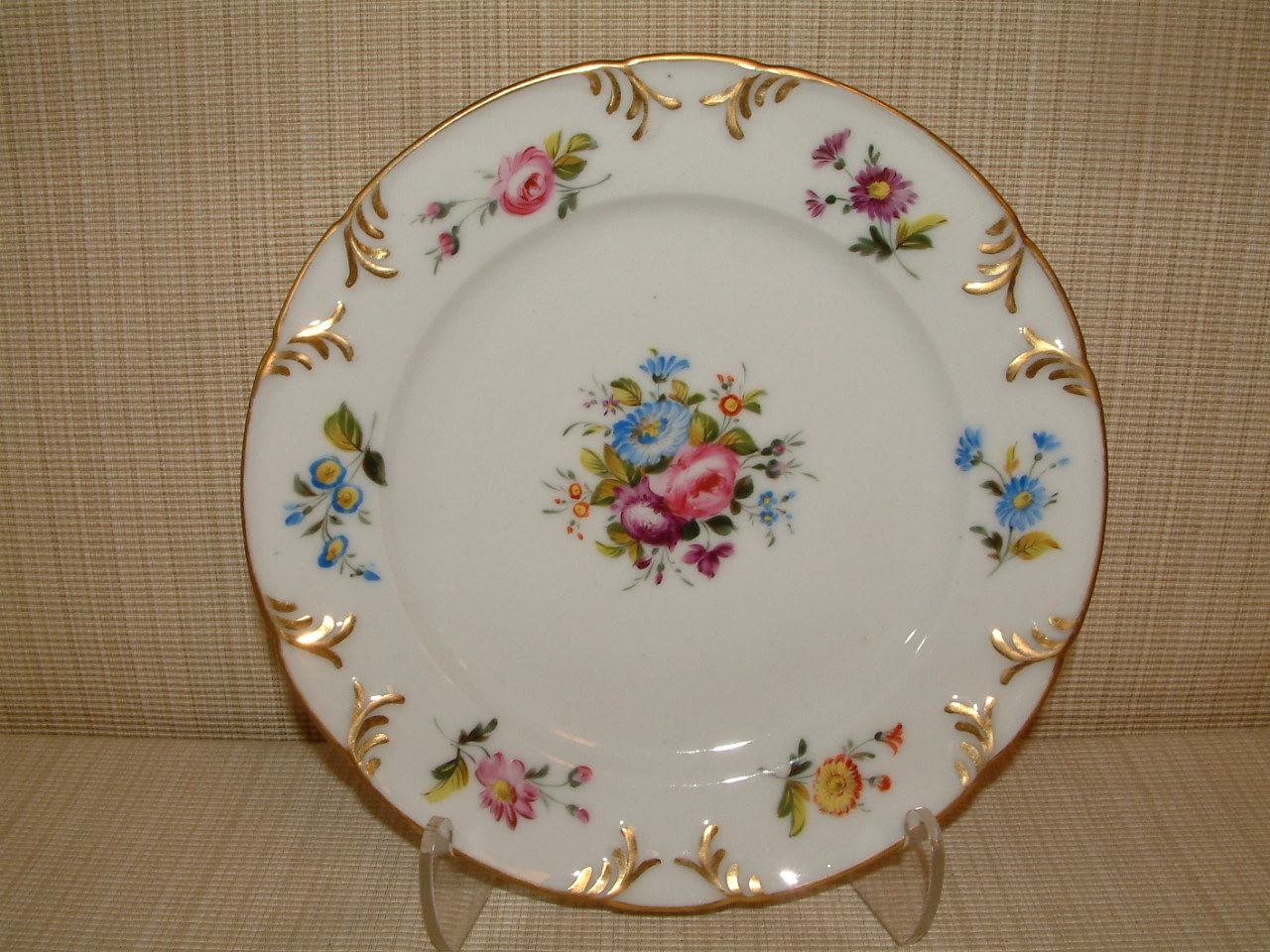 Unmarked Sevres Handpainted Plate SALE PRICED $99