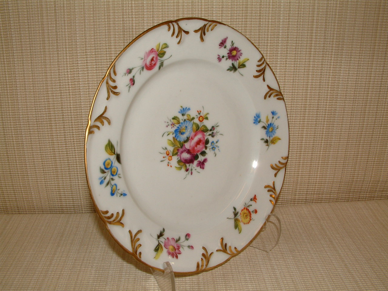 Unmarked Sevres Handpainted Plate SALE PRICED $99 - Image 2
