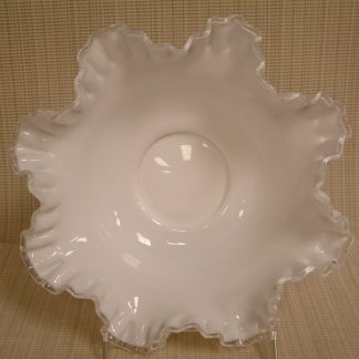 Fenton Silver Crest Open Bowl