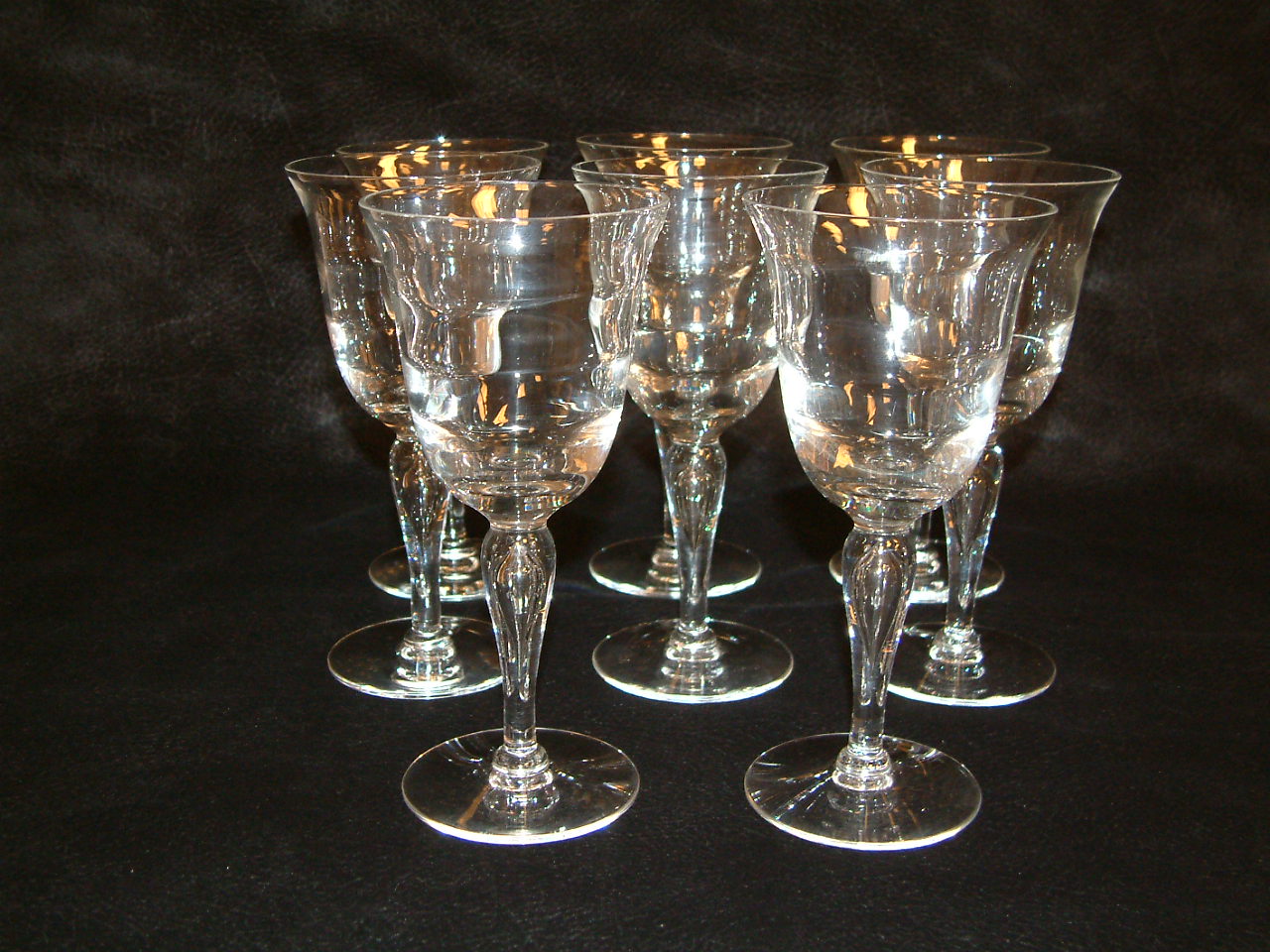 Tiffin Optic Teardrop Stem Fine Crystal - Image 2