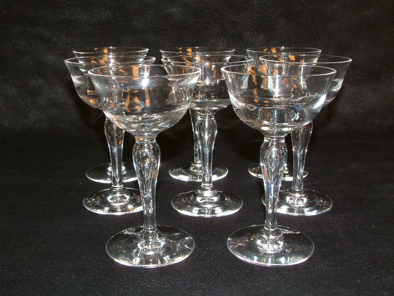Tiffin Optic Teardrop Stem Fine Crystal - Image 3