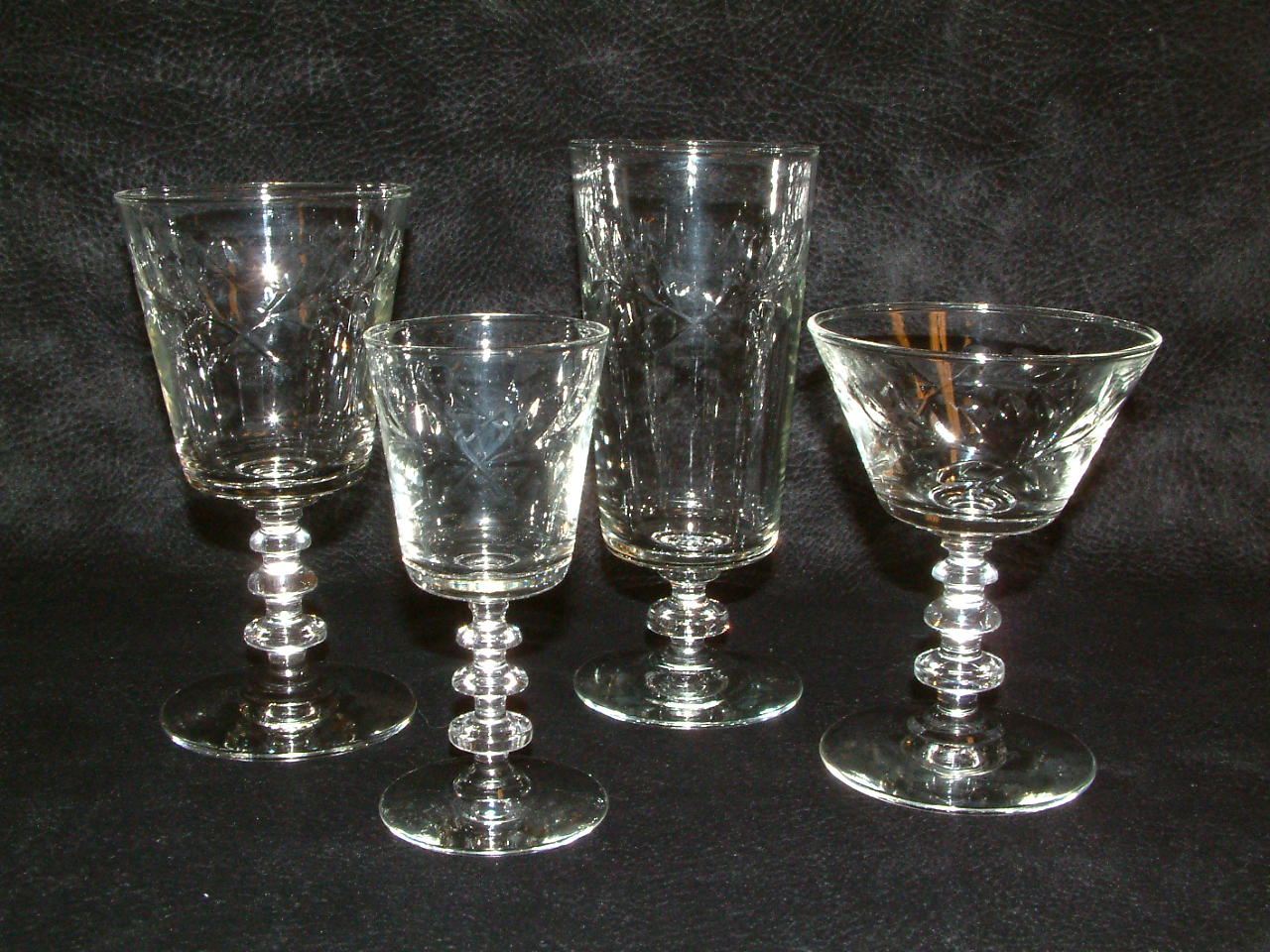 Rock Sharpe Crystal Victoria 48 pc Set SOLD - Image 3
