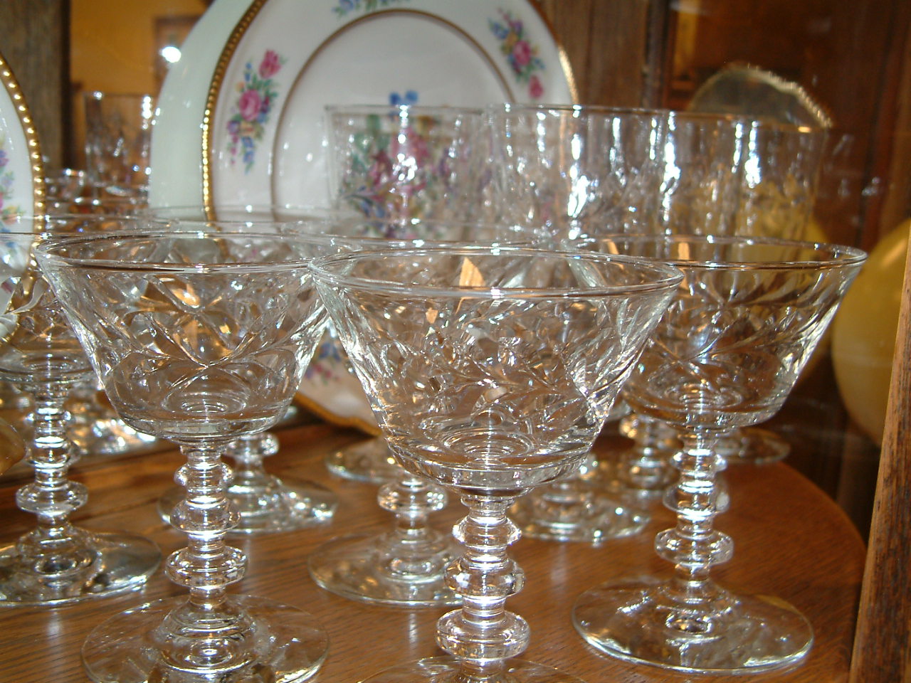 Rock Sharpe Crystal Victoria 48 pc Set SOLD