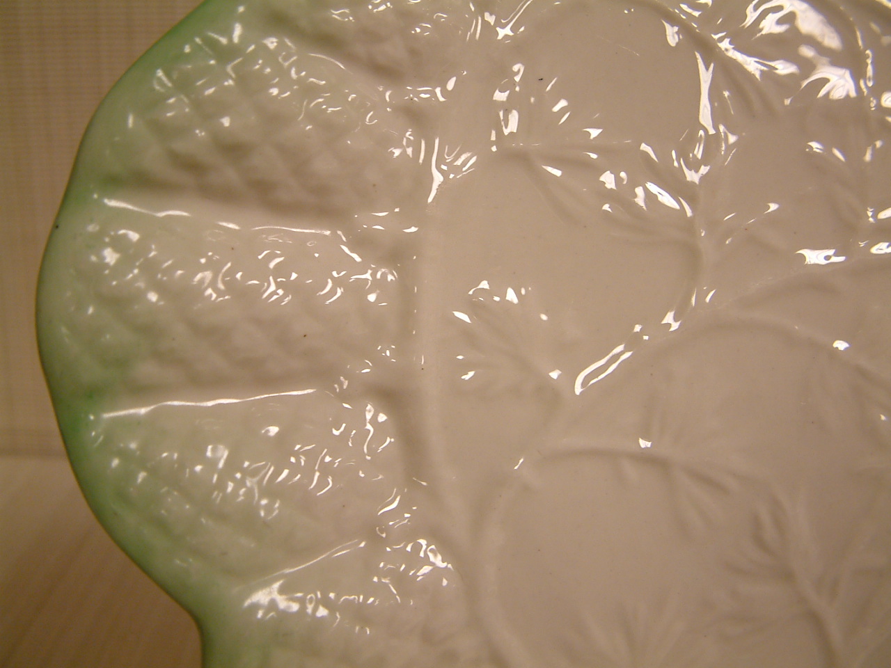 Belleek Cone Pattern Large Tea Serving Tray - Image 7