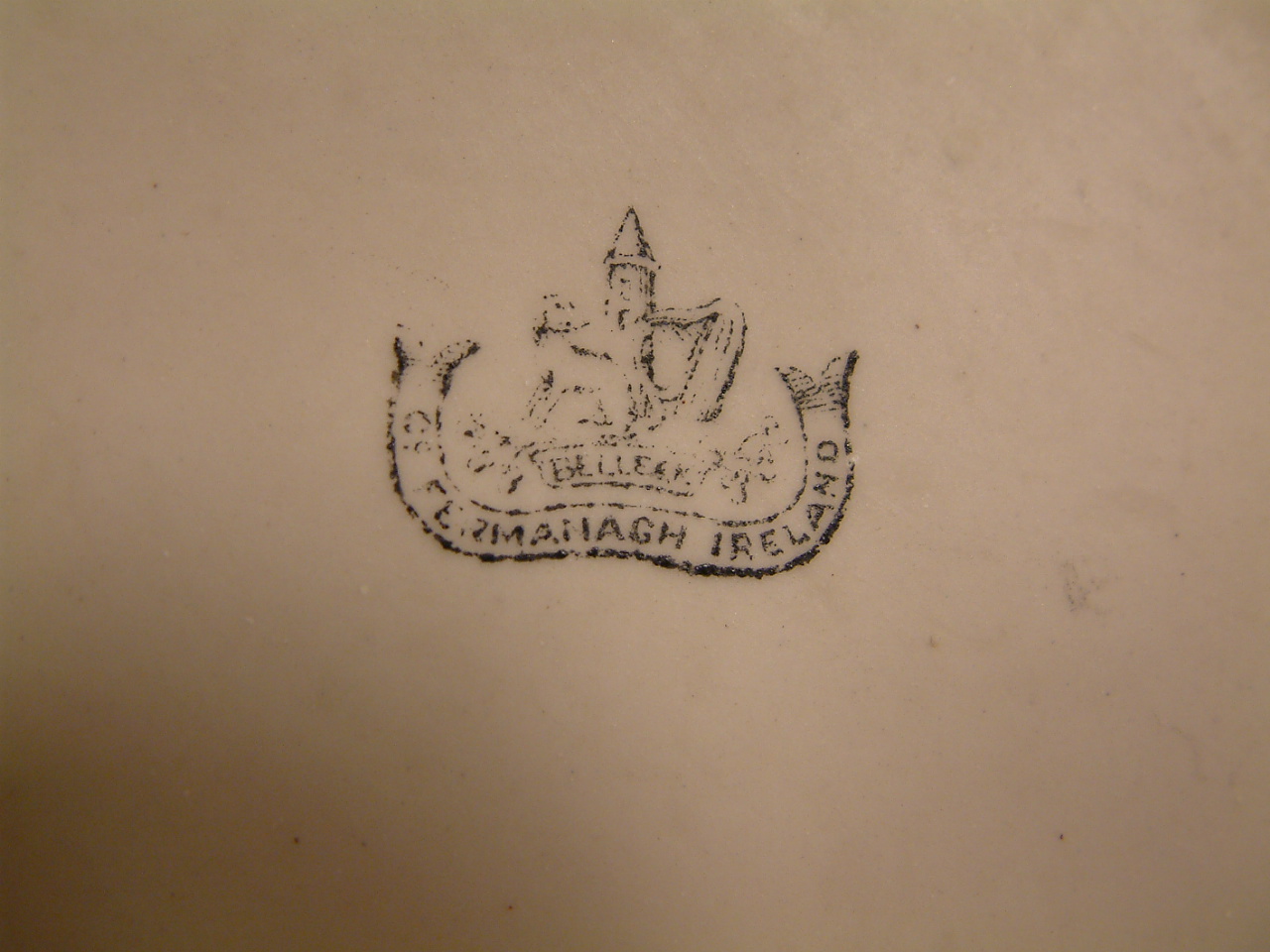 Belleek Cone Pattern Large Tea Serving Tray - Image 8