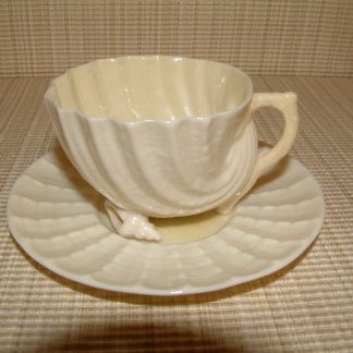 Belleek Neptune Demitasse Cup and Saucer