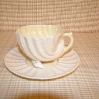 Belleek Neptune Demitasse Cup and Saucer
