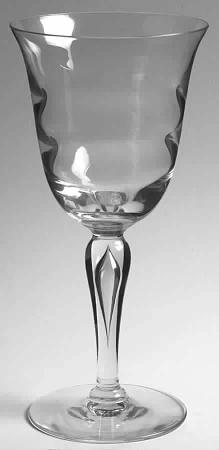 Tiffin Optic Teardrop Stem Fine Crystal - Image 7