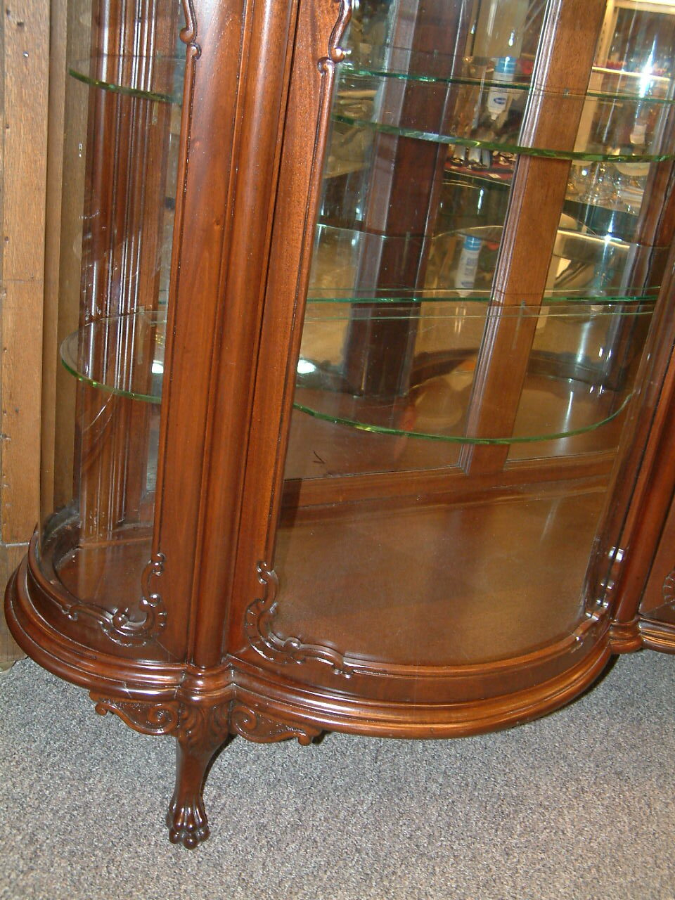 Massive Mahogany Fancy Display Cabinet, Attributed to R J Horner - Image 6