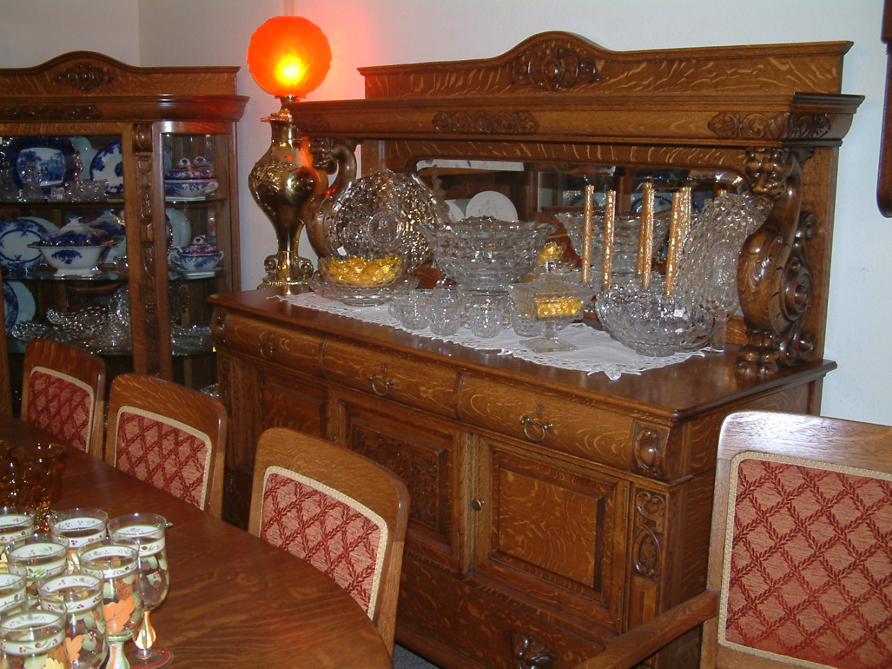 Quartersawn Oak Griffin Buffet