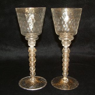Venetian Wine Goblets