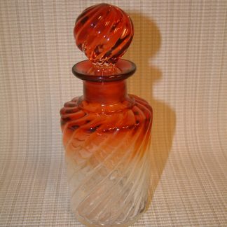 Baccarat Rose Tiente Bambous Swirl Scent Bottle