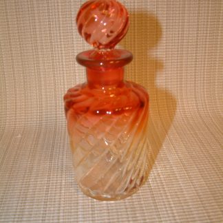 Baccarat Rose Tiente Bambous Swirl Scent Bottle