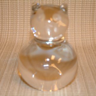 Baccarat Crystal Roly Poly Cat