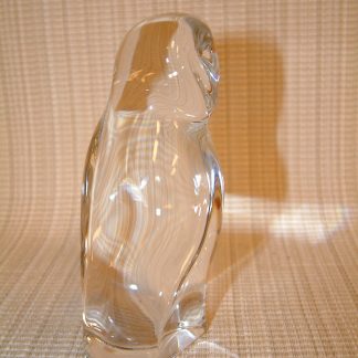 Baccarat Crystal Owl Figurine
