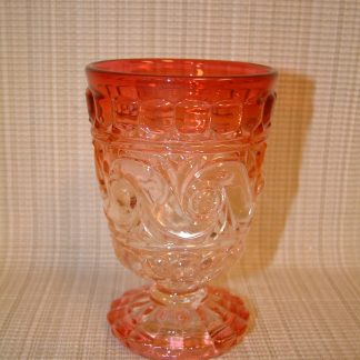 Baccarat  Rose Tiente French Swirl Goblet