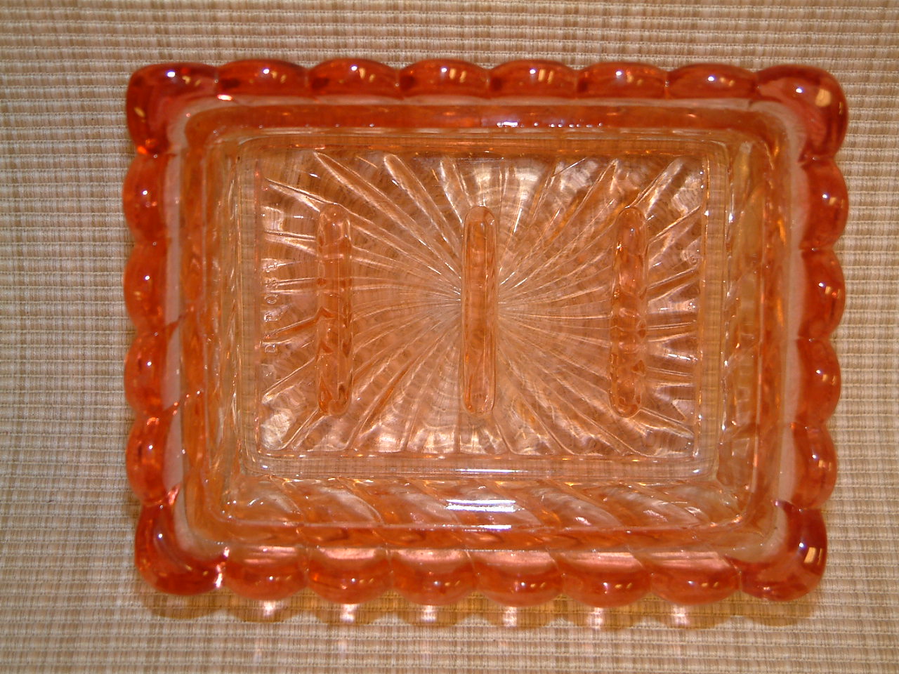 Baccarat Rose Tiente Covered Dresser Box - Image 4