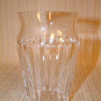 Baccarat Crystal Fluted Bud Vase