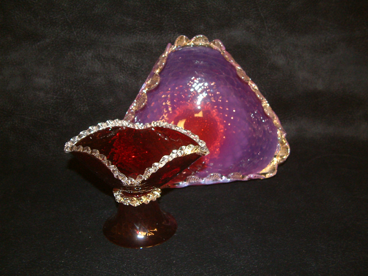 Venetian Tri Shaped Centerpiece Bowl - Image 11